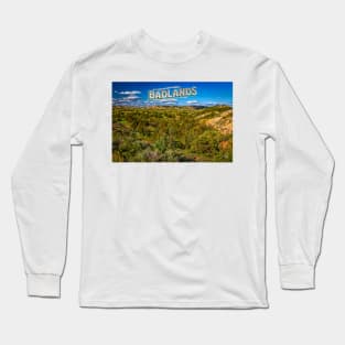 North Dakota Badlands Long Sleeve T-Shirt